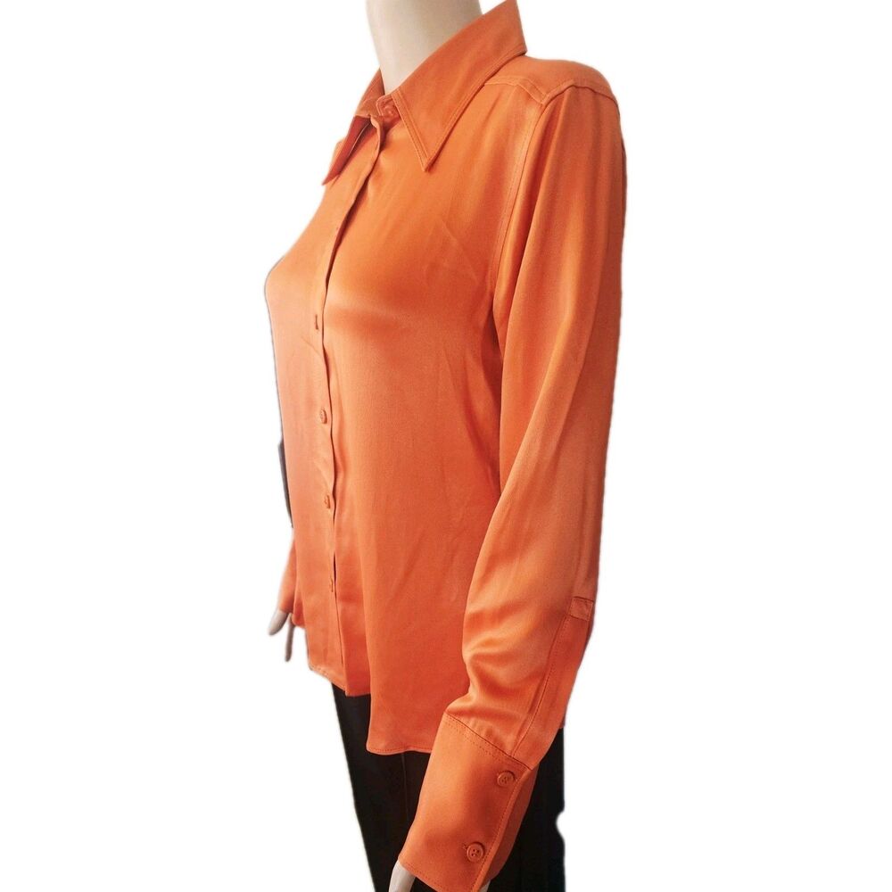 Zara Women's Long Sleeve Blouse Size Medium NWT - Picture 5 of 12